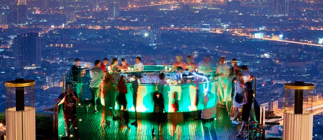 Mejores Rooftops de Bangkok Bares restaurantes con vistas