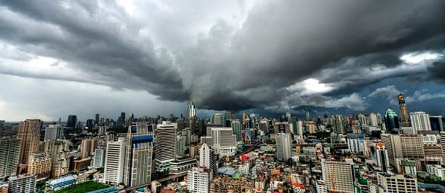 Lluvia y clima en Bangkok